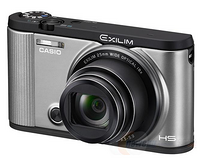 CASIO 卡西欧 EX-ZR2000 数码相机 银色 F3.5/1610万像素/18倍光变/3.0英寸翻转液晶屏