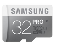 SAMSUNG 三星 32G PRO SD卡专业版（90MB/S，80M/S）带卡托