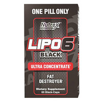 Nutrex Research 炽天使 LIPO-6 Black Ultra Concentrate 燃脂剂