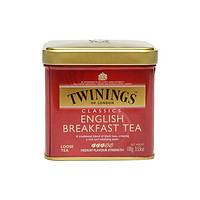 限区域：Twinings 川宁 英国早餐茶100g 铁盒装