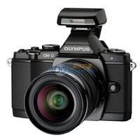 OLYMPUS  奥林巴斯 OM-D E-M5 微型单电套机（12mm-50mm）EZ 黑色 （赠8G卡）
