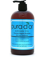首次S&S优惠：Pura d'or 纯有机 摩洛哥坚果 防脱固发洗发水 453ml