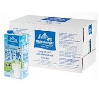 移动端：OLDENBURGER 欧德堡 部分脱脂牛奶1L*12盒+ 德运 全脂牛奶 200ml*24盒