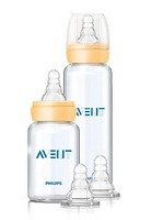 AVENT 新安怡 SCD803/01 标准口径玻璃奶瓶新生儿套装