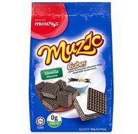移动端：munchy's 马奇新新 妙乐香草味夹心巧克力威化饼干 90g