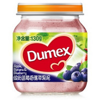 Dumex 多美滋 蓝莓香蕉苹果泥 6个月+ 130g/罐