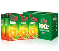 Huiyuan 汇源 100%橙果汁 1L*6盒*2件