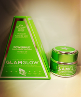 GLAMGLOW Powermud dual cleanse mask treatment  清洁护理面膜 50g