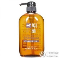 再特价：KUMANOYUSHI 熊野油脂 无硅油马油 洗发水 600ml