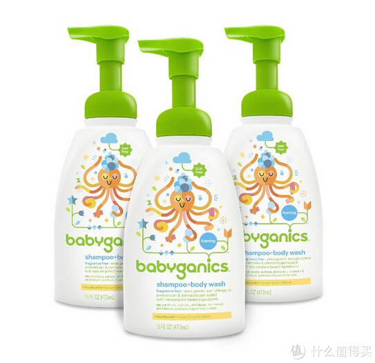 samps专享babyganics甘尼克宝宝shampoobodywash宝宝泡泡沐浴洗发