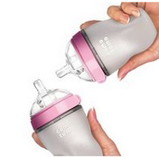 COMOTOMO 硅胶防胀气奶瓶 250ml*2个