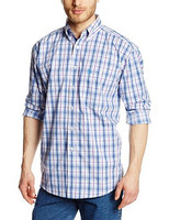 凑单品：Wrangler george strait 男士格子衬衫