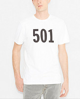 凑单品：Levi's 李维斯 501  T恤 
