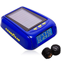 Z秒杀：GOOD YEAR 固特异 GY-12530 太阳能胎压监测报警器 无线胎压监测 外置胎压计