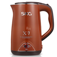 SKG 8041 双层电热水壶 1.7L（数显、三段保温）
