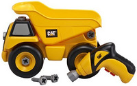 CAT 卡特彼勒 益智拆装拼装工程车分件运泥车儿童玩具80232