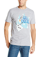 凑单品：Disney 迪士尼 Frozen Olaf Mr. Cool 男款短袖T恤（美产）