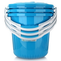 移动端限地区：ailaiya 艾莱雅 T1247 塑料水桶超值3个装（蓝色 20L）