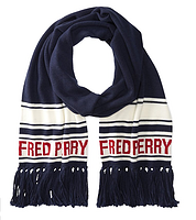 FRED PERRY Ski 男款羊毛围巾