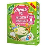 Heinz 亨氏 强化铁锌钙营养奶米粉 1段 400g