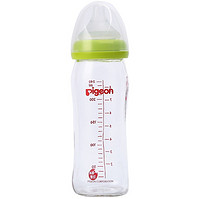 pigeon 贝亲 AA70 宽口径玻璃奶瓶 240ml（绿色）