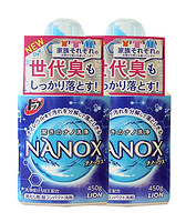 LION 狮王 TOP NANOX 超渗洁净洗衣液 450g*6瓶