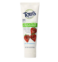 凑单品：Tom's OF MAINE Anticavity Fluoride 儿童牙膏 草莓味 119g*3支