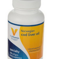 Vitamin Shoppe 挪威鱼肝油 120粒