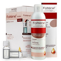 Foltène 丰添 防脱发女士治疗升级套装 洗发水200ml+精华液100ml（12小瓶）