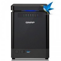 QNAP 威联通 TS-453mini 四盘位NAS存储（四核 2.0GHz CPU）