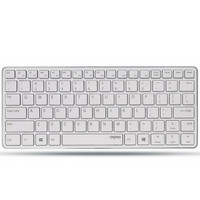 RAPOO 雷柏 E6350 蓝牙3.0轻薄键盘 银色