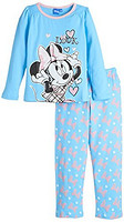 Disney 迪士尼童装 女童 针织家居服套装