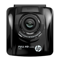 HP 惠普 F500 行车记录仪 1080P高清夜视 140度广角