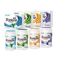Trident 清至 无糖口香糖 8套组合（40粒*4瓶+20粒*4盒）