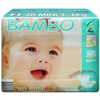 BAMBO 班博 婴儿纸尿裤 2号 30片