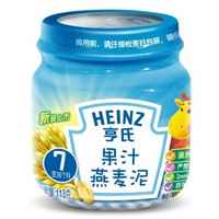 Heinz 亨氏 果汁燕麦泥113g*3