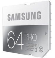 SAMSUNG 三星 SD卡64G 90M高速相机内存卡