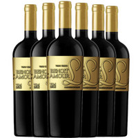 移动端：博诺拉姆 干红葡萄酒750ml*6瓶