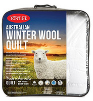 TONTINE 纯棉贡缎面料羊毛被冬季保暖款 单人 150*200cm