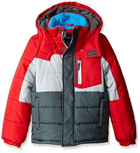 London Fog Color Block Puffer 男童保暖棉服