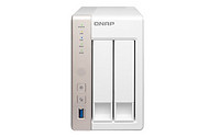 QNAP 威联通 TS-251 NAS 网络存储服务器（USB3.0、双盘位、1G）