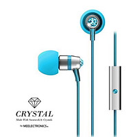 MEE audio In-Ear Headphones with Microphone Made with Swarovski Crystals 入耳式耳机