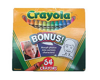 Crayola 绘儿乐  52-0064 64色彩色蜡笔*3件