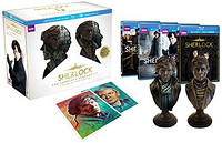 Sherlock Limited Edition Gift Set 神探夏洛克 全3季蓝光限量礼盒套装（卷福+华生半身像）