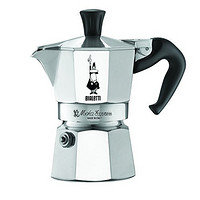 BIALETTI 6857 Moka Express 1-Cup Stovetop Espresso Maker 经典摩卡壶 1杯份
