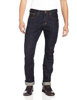 限28码：PRPS Goods & Co. Demon Slim-Fit Crinkled-Selvedge Jean in Rinse 男士修身褶痕牛仔裤