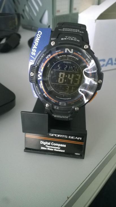 casio 卡西欧 sgw-100-2bcf 男款户外腕表