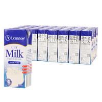 Lemnos 兰诺斯 全脂牛奶 纯牛奶 200ml*24*2件