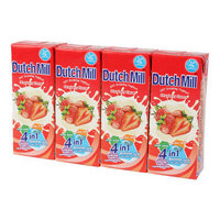 移动端：Dutch Mill 达美 草莓味酸奶 180ml*4盒