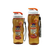 Lock&Lock 乐扣乐扣 HPP722TS004+ 运动水杯2件套 礼品套装 (700ml+500ml) 橙色